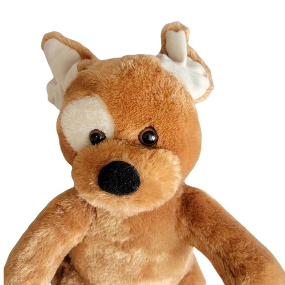 Build a Bear Puppy Dog 11 inch Plush Brown White Eye Ears Stuffed Animal Toy BAB - Picture 3 of 7